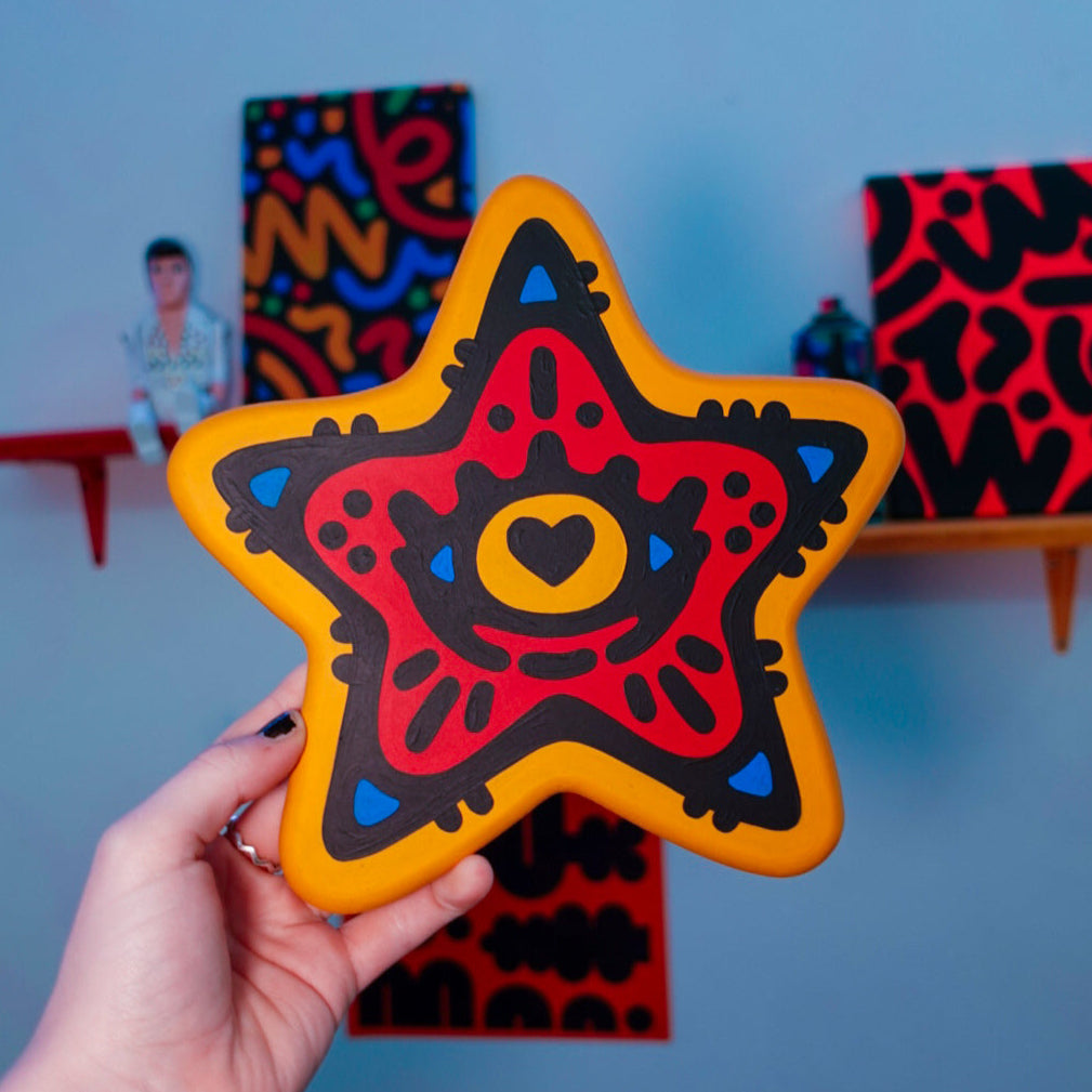 Mini Star Wall Hanging - Primary