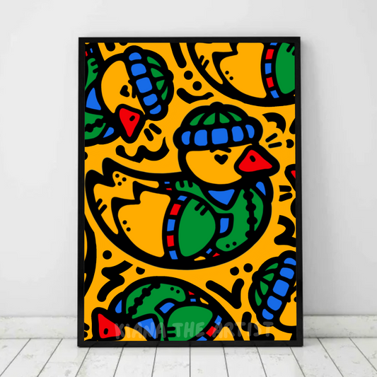Duck Art Print