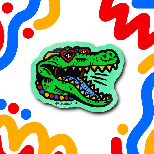 Sticker - Cool Croc